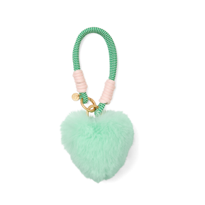Bogg'd & Charmed - Green Heart Pouf